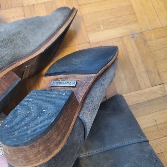 Bronx Suede boots Sz40 - Picture 8 of 10